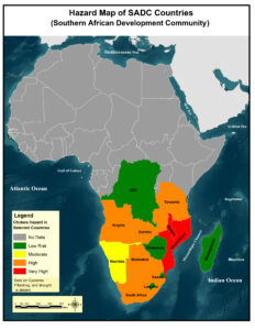 Africa Cholera Hazard Map